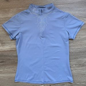 Montar Crystal Juliana Riding Shirt Size Small